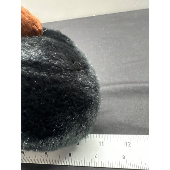 Ty Beanie Buddies 1999 Congo Monkey 11" Plush Toy Black Brown Pellets - Picture 8 of 8